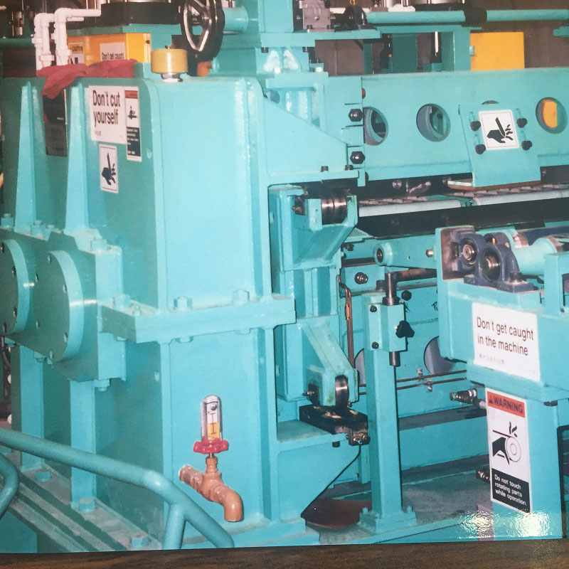 飞剪线 Flying shear line